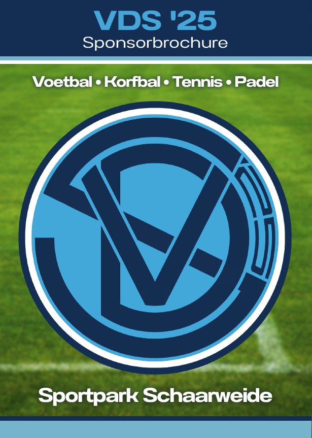 Steun onze club VDS '25 en word sponsor!